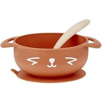 Babymoov Coffret repas 15-24 mois 2 pièces TAST'ISY Renard Terracotta
