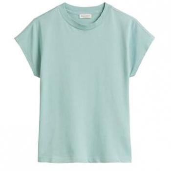 Marc O'Polo T-Shirt, Regular Fit, Damen, Größe M, Petrol