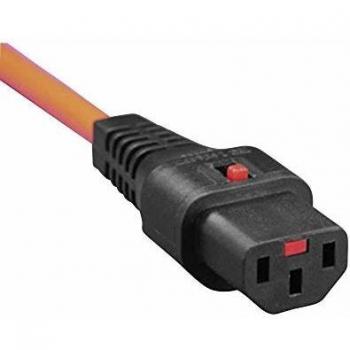 Kash Netzteiladapterkabel C13 mit Schukostecker Winkel