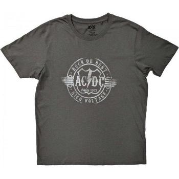 AC/DC Unisex Rock Or Bust Katoenen T-Shirt L Charcoal