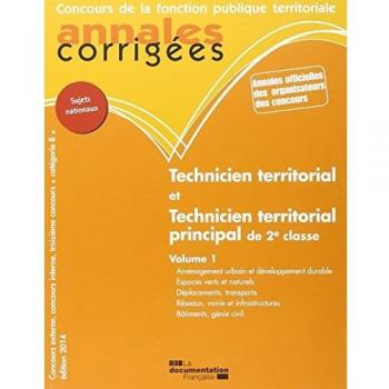 Technicien territorial et technicien territorial principal de 2e classe