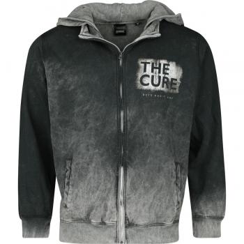 Capucha gris con cremallera The Cure