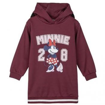 Minnie Mouse Jersey Infantil con Capucha, Tono Rojo
