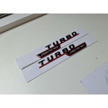 A35 Cla35 Gla35 Turbo AMG – Badge Noir Rouge