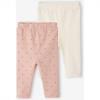 Leggings Infantiles Rosa Maquillaje (Pack 2)