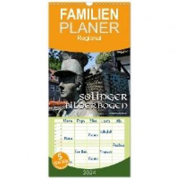 Familienplaner 2024 mit 5 Spalten