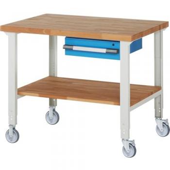 Établi Eurokraft Pro avec 2 Roulettes Fixes