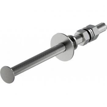 OBO 3x Bettermann – Asta Filettata IsFang 3B‑G1 270 mm