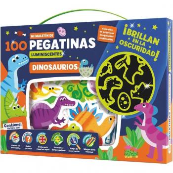 MALETIN 100 PEGATINAS LUMINESCENTES