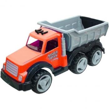 Pilsan Kippmulde LKW Master Truck – Spielzeug für Kinder ab 3 Jahren, 85 x 31 x 37 cm, gelb