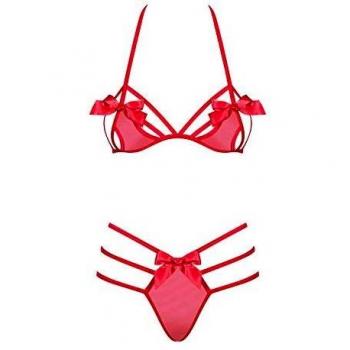 Dessous Set mit Schleife von Obsessive