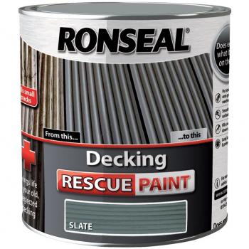 Ronseal Decking Repair Paint 2.5L, Slate Color