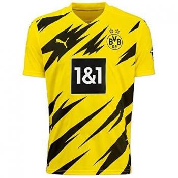 Dortmund 2020-21 Puma Men's Replica Home T-Shirt – Yellow/Black – XL
