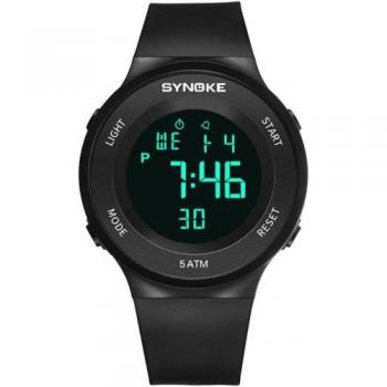 Montre numérique étanche pour hommes et femmes avec alarme
