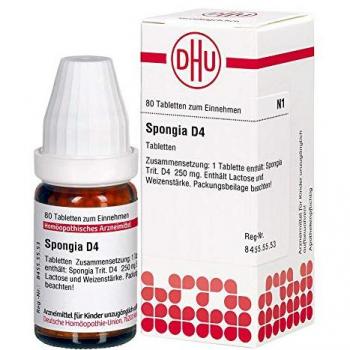 Spongia D4 Tabletten 80 Stück