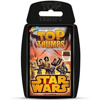 Winning Moves Star Wars Rebels TOP TRUMPS Trading Card Game Age 6+ German Version