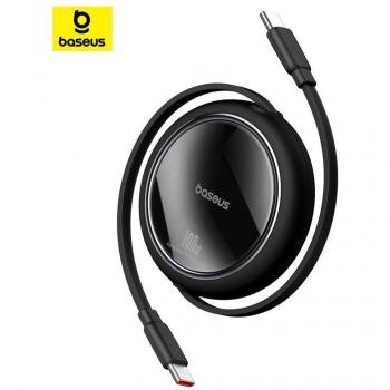 Baseus Free2Draw 100W Type-C Cable 1m Retractable White