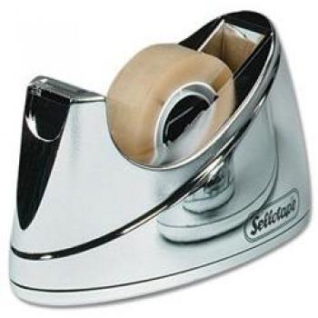 Sellotape Chrome Tape Dispenser Small 19mmx33m 504045