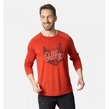 Odlo Herren Langarmshirt Ascent Performance Wool 130