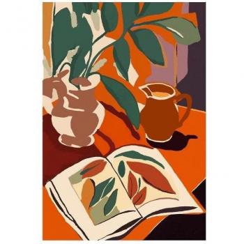 Treechild Botanic Art Print 40cm x Black