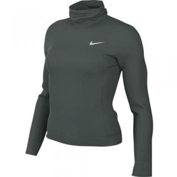 ThermaFit Swift Green Top Termico 1/2 Zip Nike Donna