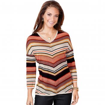 MONA Ajour-Pullover für Frauen, Größe 48