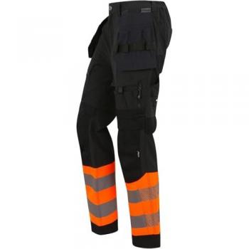 Regatta Professional Hi‑Vis X‑Pro Work Trousers – Black & Yellow (Size 34)