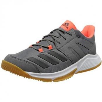 Essence Handball Schuhe Adidas Männer – Grau & Signal Koralle 42 ⅔ EU