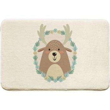 Animal Head Printed Floor Mats