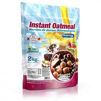 Quamtrax Avena Instantánea Sabor Chocolate y Avellana