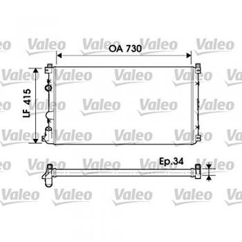 Valeo Radiator Model 732918 – Engine Coolant System