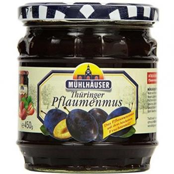 Mühlhäuser Pflaumenmus, pastös, 8er Pack