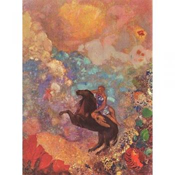 Odilon Redons Muse auf dem Pegasus, Jahr 1900
