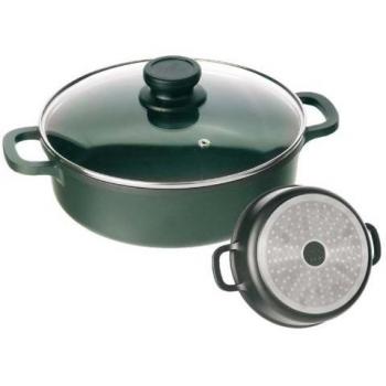 Cacerola Vier 802-28, Negro, 28 cm