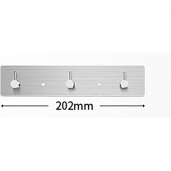 Self-Adhesive Heavy Duty Stainless Steel Hook for Wall and Door