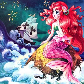 Diamond Painting Mermaid Queen Home Décor