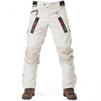 Lucky Explorer Pantaloni moto tessili Fuel Astrail Bianco Rosso 30