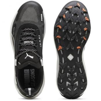 Zapatillas Puma Voyage Nitro 3 Tech Running Trail Hombre Negro Puro Blanco
