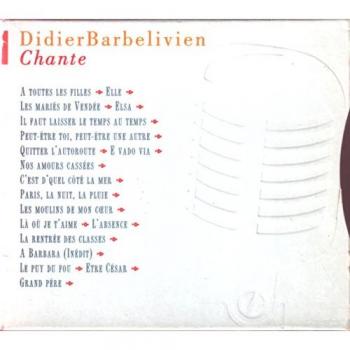 Didier Barbelivien : Chansons Inoubliables