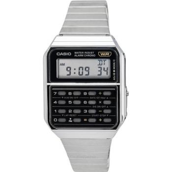 Casio Stainless Steel Quartz Calculator Watch CA-500WE-1A