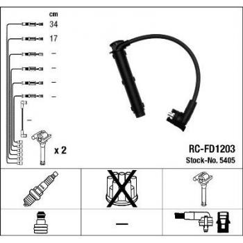 Cables de encendido de alto rendimiento NGK 5405