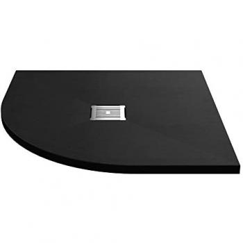 Slate Black 900mm x 900mm Quadrant Shower Tray