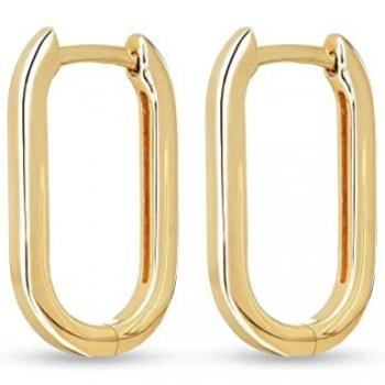 CHRIST Creolen 585er Gelbgold mit 1 ct
