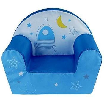 Poltrona da Club Fun House 713070 – Colore Blu/Giallo, 18 mesi+