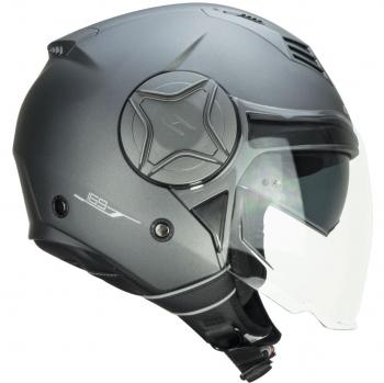 Casco Jet 169A Illi Mono Antracita Satinada