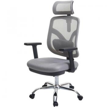 Silla de Trabajo Sihoo con Diseño Ergonómico y Apoyo Lumbar, Gris