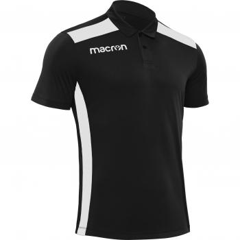 Polo Macron Folk Noir