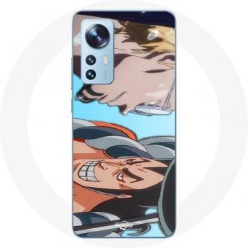 Fodera per Xiaomi Mi 12 / 12X Oden e Rayleigh One Piece Anime Manga