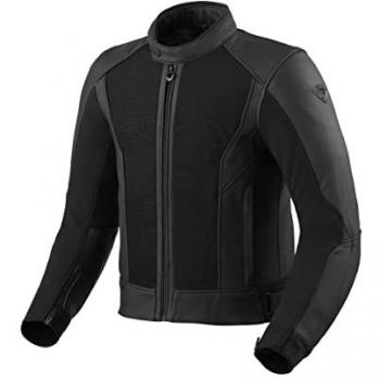 Revit Ignition 4 H2O Veste en cuir/textile de moto Noir taille 50