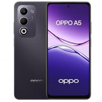 OPPO A5 128 GB Mitternachtsviolett – 6,67” Dual‑SIM 4G Smartphone